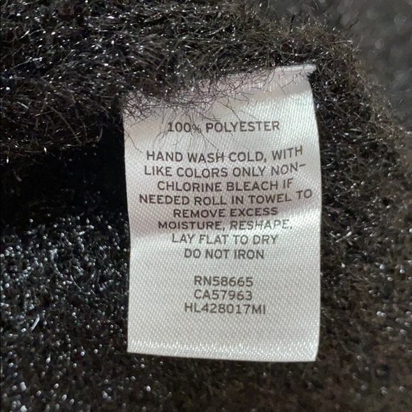 Chelsea28 Black Eyelash Metallic Sweater - Picture 8 of 12